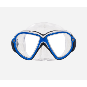 Masque Aqualung Reveal UltraFit transparent/bleu – S