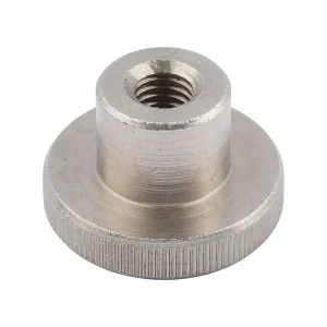 Ecrou moleté inox Ø 28*14 M8 à l’unité