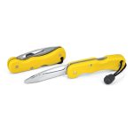 Couteau pliant BESTDIVERS lame inox 8 cm jaune