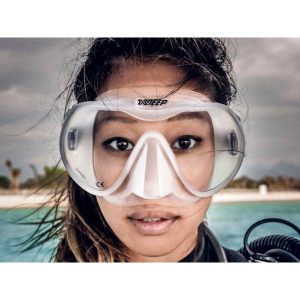 Masque XDEEP RADICAL Frameless Mask Transparent L