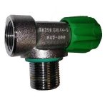 Robinet Evo - M25X2 - M26 - Volant vert -300B