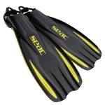 Palmes SEAC U-1000 Sling Strap Jaune M/L