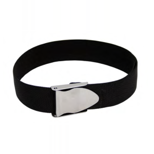 Ceinture avec boucle inox