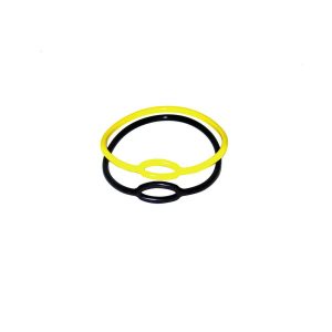 Collier détendeur jaune avec fusible 62 cm SPD