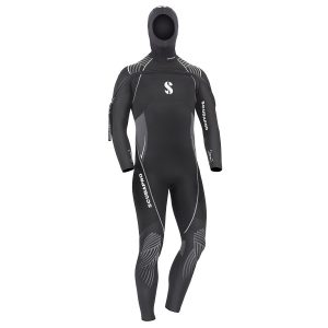 Combinaison Scubapro Definition 7MM à cagoule avec zip frontal Homme L