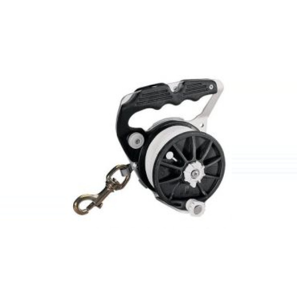devidoir-75-m-scubapro-alliage-anodise-haute-resistance-avec-bobine-et-poignee-en-fibre-de-verre-et-nylon