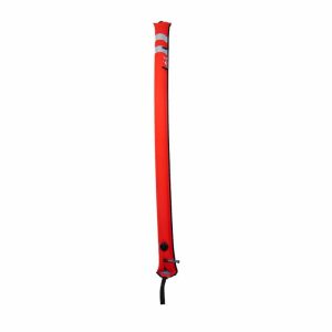 Parachute Halcyon Divers Alert Marker super fin, 1,8 m x 15 cm, orange