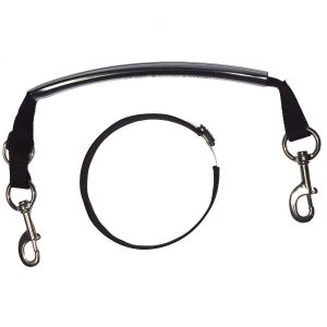 Kit de portage pour 7 litres avec mousqueton 120 mm anneau D et collier inox SPD