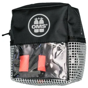 Poche pour accessoires de sécurité OMS (parachute, spool...) Gris
