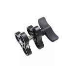 Pince de serrage Supe triple en aluminium Noir