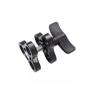 Pince de serrage Supe triple en aluminium Noir