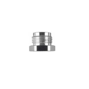 Bouchon chromé M26 Nitrox 232 bar mâle SPD