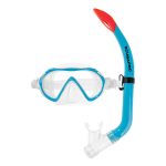 Kit masque & tuba Scubapro Spider combo enfants Turquoise